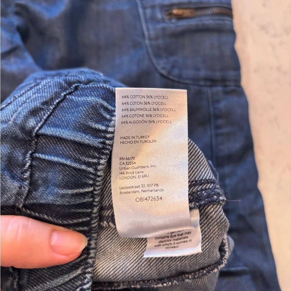 Anthropologie Pilcro The Cottage Drawstring Utility Cargo Jean Pant in Small - Picture 9 of 9